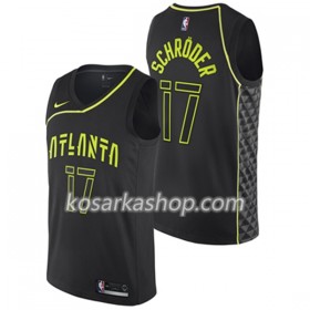 Dres Atlanta Hawks Dennis Schroder 17 Nike City Edition Swingman